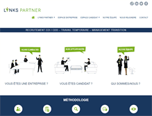 Tablet Screenshot of lynks-partner.com